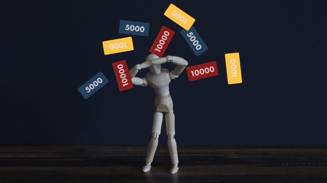 資金繰りに苦しむ会社のイメージ
